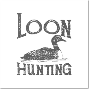 Loon Hunting Posters and Art